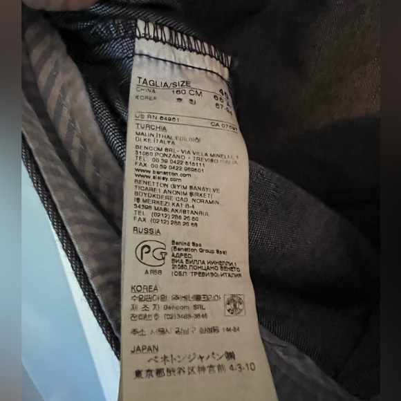 Wide leg flare crisp trouser jean - Picture 8 of 9